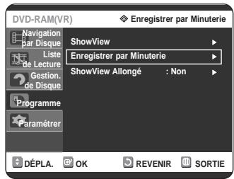 SAMSUNG DVD-R125P - Appuyez sur le bouton TIMER, apparéil en mode Arrêt. - 1