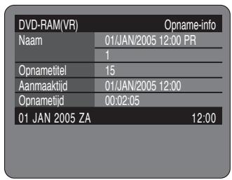 SAMSUNG DVD-R125P - Opnameduur met 1 toets instellen (OTR) - 8