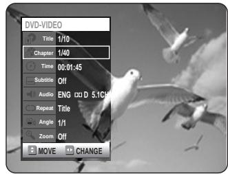 SAMSUNG DVD-R125P - Using the ANYKEY button - 1