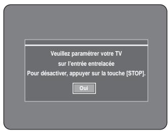SAMSUNG DVD-R125P - Pour annuler le réglage "Progressif" - 2