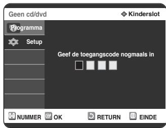 SAMSUNG DVD-R125P - Kinderslot instellen - 5