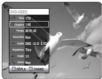 SAMSUNG DVD-R125P - Utilisation de la touche ANYKEY - 1