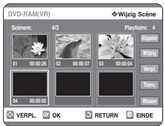 SAMSUNG DVD-R125P - Scène toevoegen - 1
