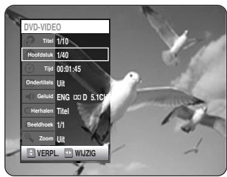 SAMSUNG DVD-R125P - Drukijdens weergave op de ANYKEY toets. - 1