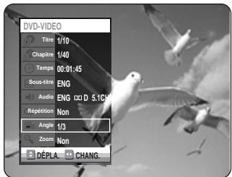 SAMSUNG DVD-R125P - Changer l'angle de laamera - 3
