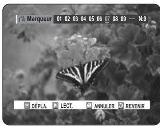 SAMSUNG DVD-R125P - Effacer un marqueur - 2