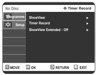 SAMSUNG DVD-R125P - Setting up the Language Options - 1