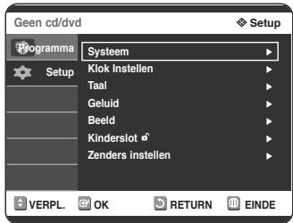 SAMSUNG DVD-R125P - Tijdsinstalling EP-modus - 2