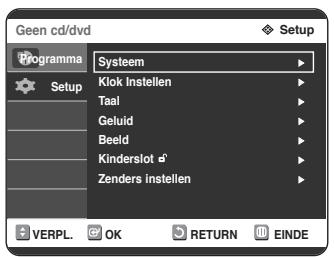 SAMSUNG DVD-R125P - Kanalen voordefiniën met de functie voor handmatig instellen - 2
