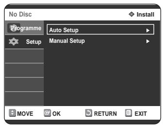 SAMSUNG DVD-R125P - Presetting Channels with the Auto Setup function - 3