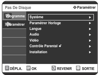 SAMSUNG DVD-R125P - Configuration du contrôle parental - 3