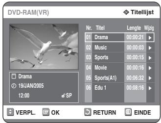 SAMSUNG DVD-R125P - Met de MENU toets - 1
