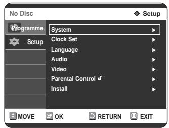 SAMSUNG DVD-R125P - Presetting Channels with the Auto Setup function - 2