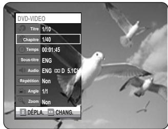 SAMSUNG DVD-R125P - Atteindre directement une scene à l'aide de la touche ANYKEY - 2