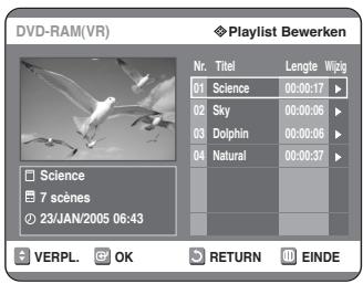 SAMSUNG DVD-R125P - Met de PLAY LIST toets - 1
