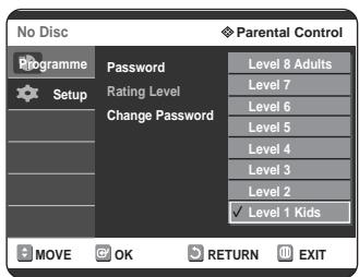 SAMSUNG DVD-R125P - If you forgot your password - 2