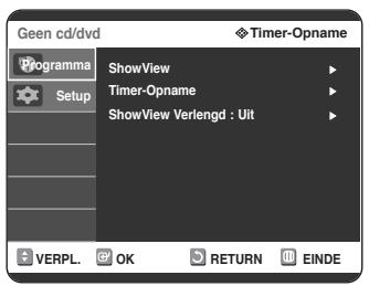 SAMSUNG DVD-R125P - Kanalen voordefiniën met de functie voor handmatig instellen - 1