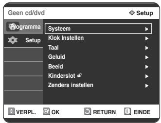 SAMSUNG DVD-R125P - De NICAM-opties instellen - 2