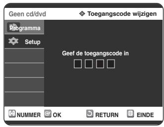 SAMSUNG DVD-R125P - Indien u uw toegangscode vergeet. - 4