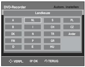SAMSUNG DVD-R128 - Inschakelen en automatisch instellen - 4