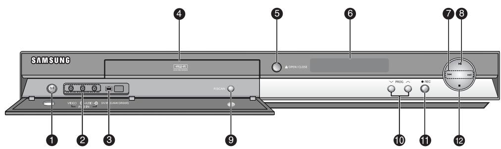 SAMSUNG DVD-R128 - Voorpaneel (DVD-R131) - 1