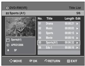 SAMSUNG DVD-R128 - Press the  buttons to select Protection, then press the OK or  button. - 3