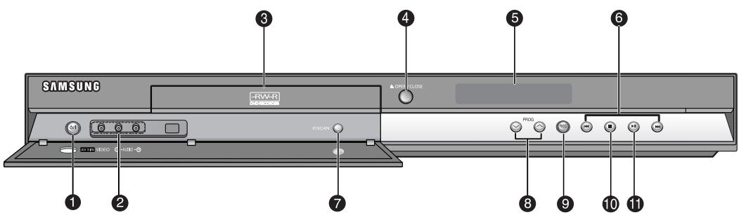 SAMSUNG DVD-R128 - Front Panel (DVD-R129) - 1