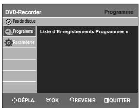SAMSUNG DVD-R128 - Pré-réglage des canaux avec la fonction de réglage manuel - 1