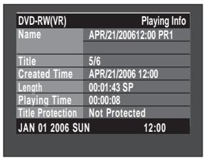 SAMSUNG DVD-R128 - Using the MENU button - 6