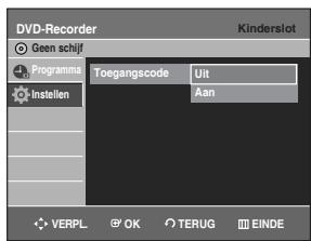 SAMSUNG DVD-R128 - Kinderslot instellen - 6