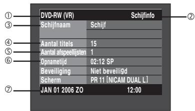 SAMSUNG DVD-R128 - Resterende schijfruimte opvragen (Schijfinfo) - 1