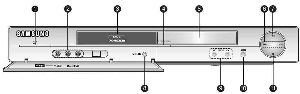 SAMSUNG DVD-R128 - Façade (DVD-R128) - 1
