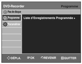 SAMSUNG DVD-R128 - Configuration des options de langue - 1