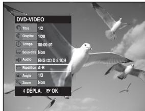 SAMSUNG DVD-R128 - Utilisation de la touche ANYKEY - 2