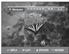 SAMSUNG DVD-R128 - Effacer un marqueur - 2