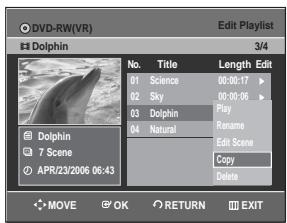 SAMSUNG DVD-R128 - Using the MENU button - 2