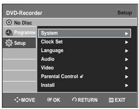 SAMSUNG DVD-R128 - Presetting Channels with the Manual Setup function - 2