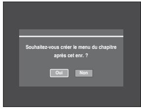 SAMSUNG DVD-R128 - Création automatique de chapitre - 7