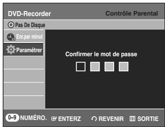 SAMSUNG DVD-R135 - Contrôle parental - 6
