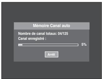 SAMSUNG DVD-R135 - Mémorisation automatique des chaînes - 6