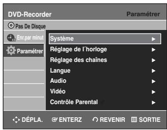 SAMSUNG DVD-R135 - Paramètres video (Affichage) - 2