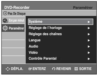 SAMSUNG DVD-R135 - Réglage automatique de l'heure - 2