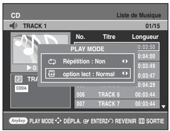 SAMSUNG DVD-R135 - Mode Options de lecture - 1