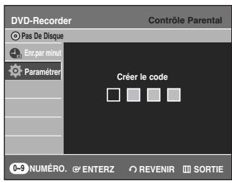 SAMSUNG DVD-R135 - Contrôle parental - 5
