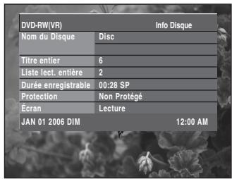 SAMSUNG DVD-R135 - Utilisation de la touche MENU - 5