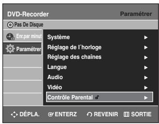 SAMSUNG DVD-R135 - Contrôle parental - 4