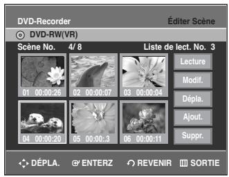 SAMSUNG DVD-R135 - Appuyez sur les touches  pour selectionner Ajout., puis appuyez sur la touche ENTER. - 1