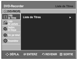 SAMSUNG DVD-R135 - Ne pas finaliser un dique (mode V/VR) - 2