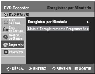 SAMSUNG DVD-R135 - Supprimer la liste des dossiers programmes - 4