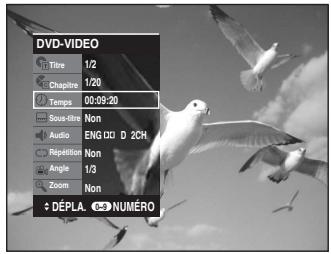 SAMSUNG DVD-R135 - Atteindre directement une scene à l'aide de la touche ANY KEY - 8